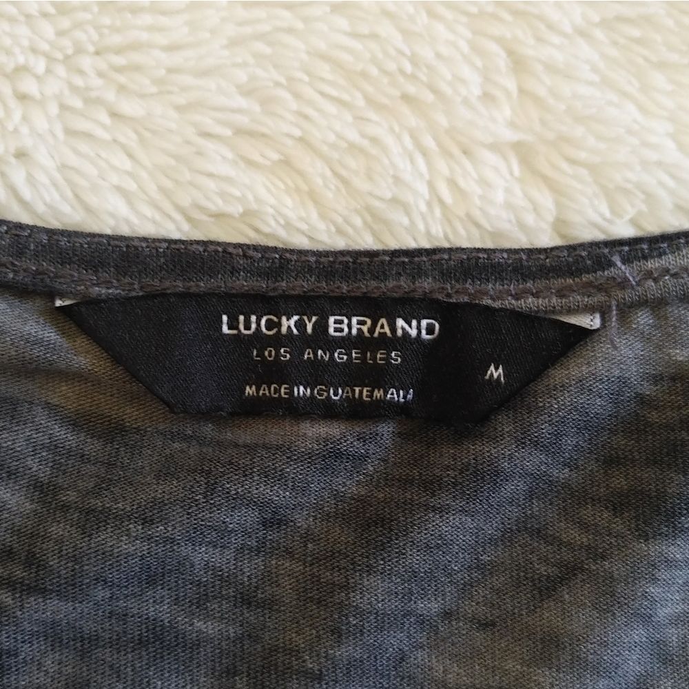 Lucky🍀 Brand Camouflage Print Top - Picture 4 of 12